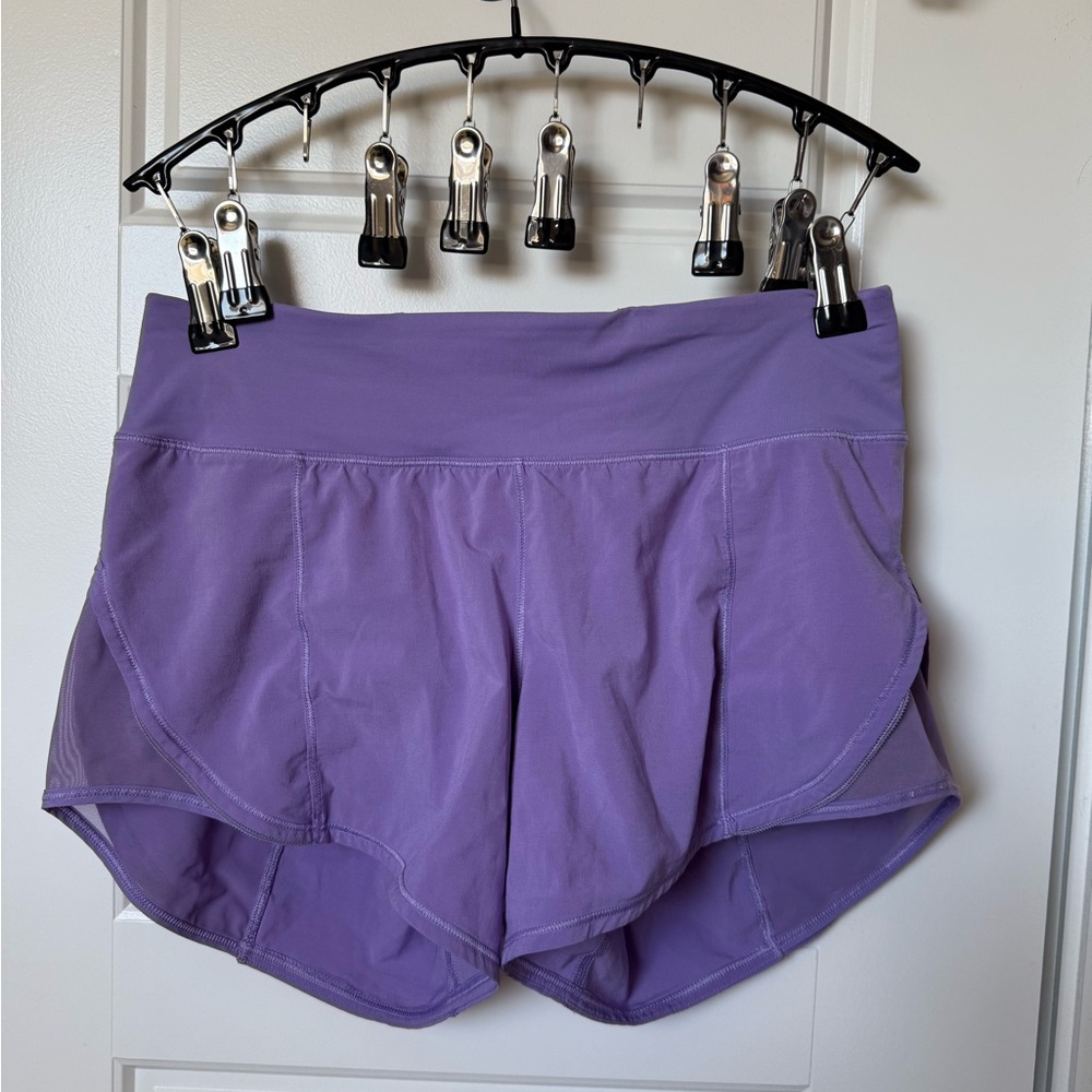 lululemon athletica Lavender Athletic Shorts